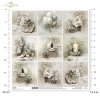 styl vintage, sepia, pastele, niemowlę, chrzest, kwiaty, balony, buciki, wózek, świeca, elegancja, delikatność